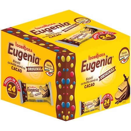 Biscuiti Eugenia Original 24x36g, 864g
