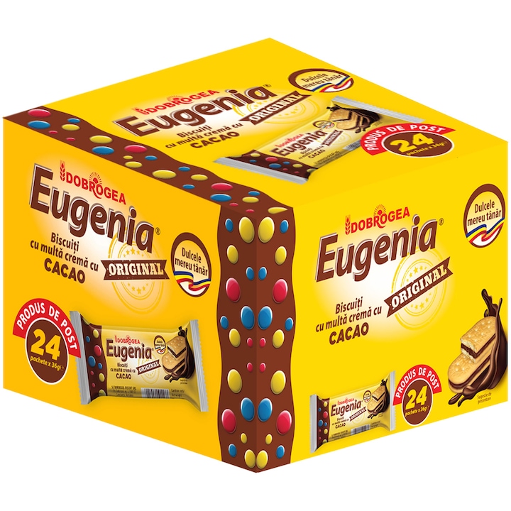 Biscuiti Eugenia Original 24x36g, 864g