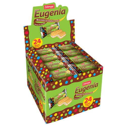 Biscuiti Eugenia cu crema lamaie 24x36g, 864g