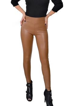 Colanti Desire din piele ecologica, Maro Colanti Desire din piele ecologica, Maro