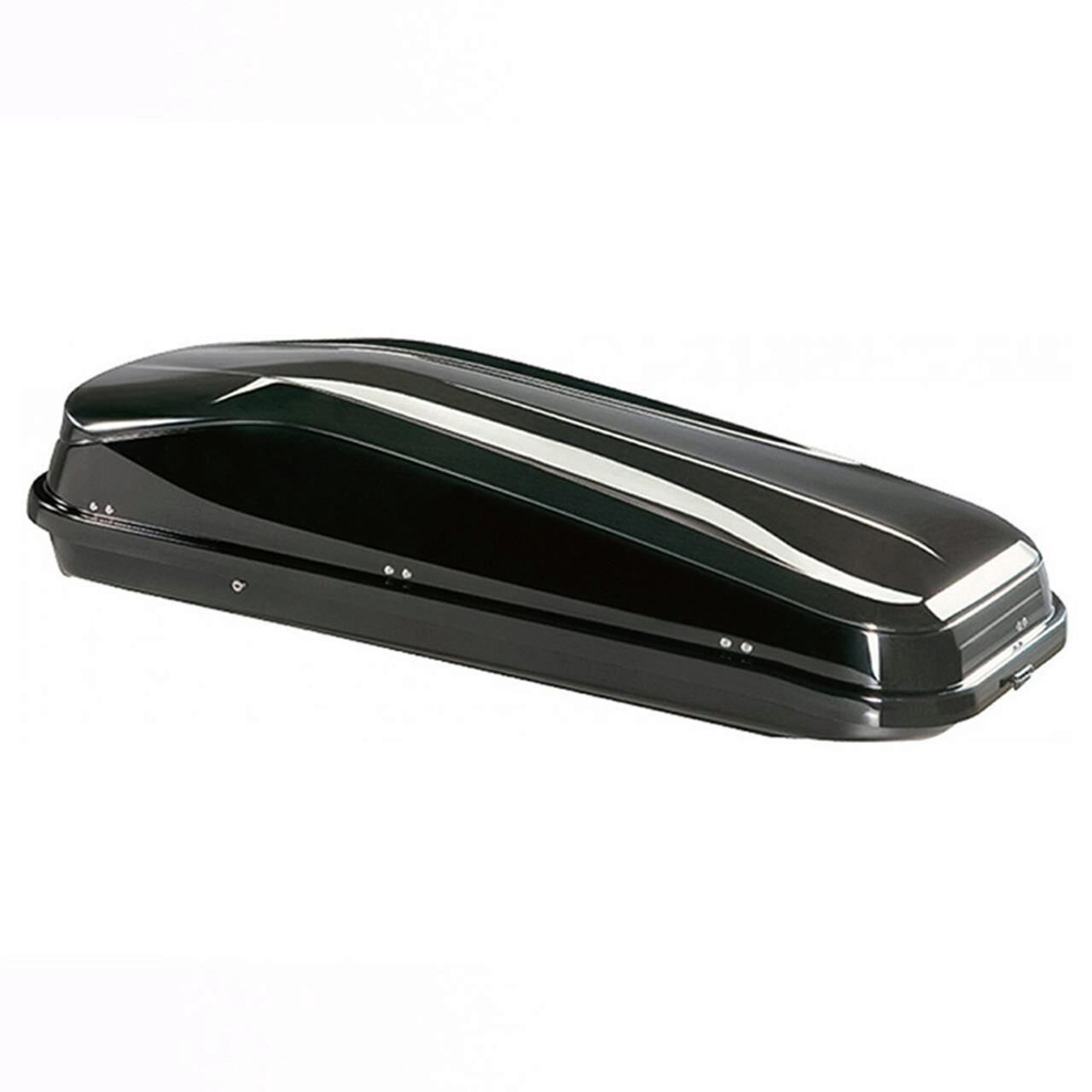 Cutie portbagaj Aleo EasyLine 430 Negru lucios