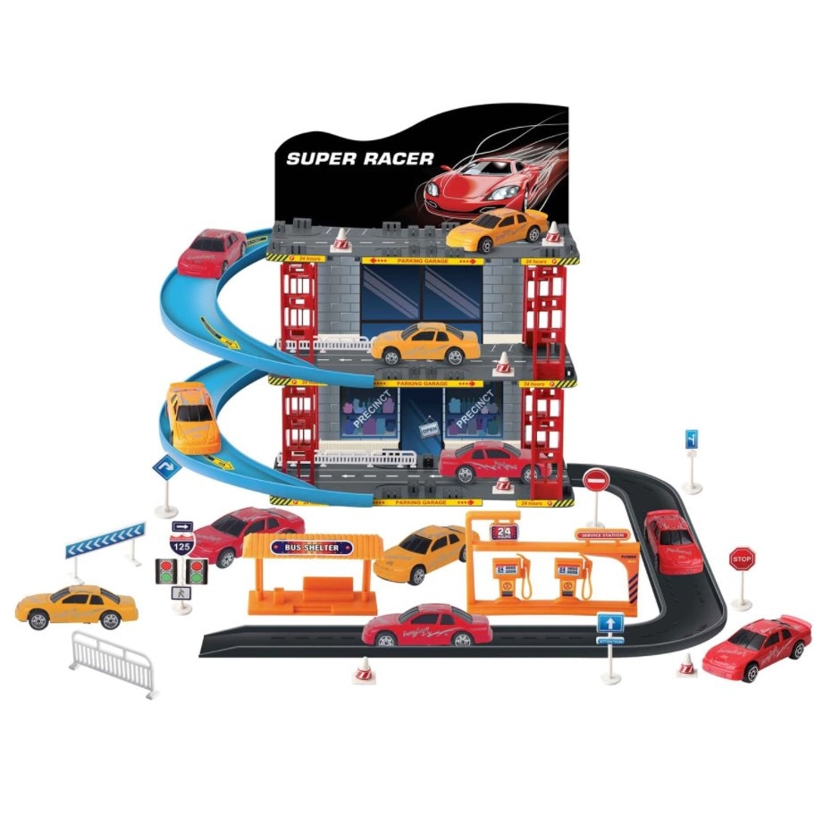 Parcare supraterana, 50 masini metalice, 40 x 45 cm