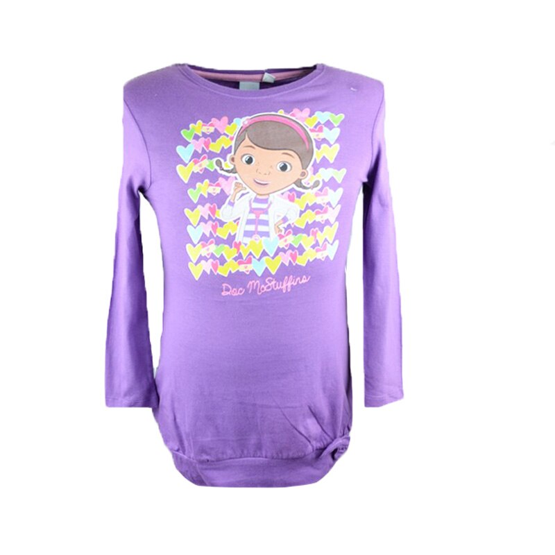 Bluza cu maneca lunga pentru fete Sun City Doc. McStuffins HO1323-2, Mov
