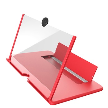 Ecran marire Imagine 3D, universal, 12 Inch, cu suport de telefon Ecran marire Imagine 3D, universal, 12 Inch, cu suport de telefon
