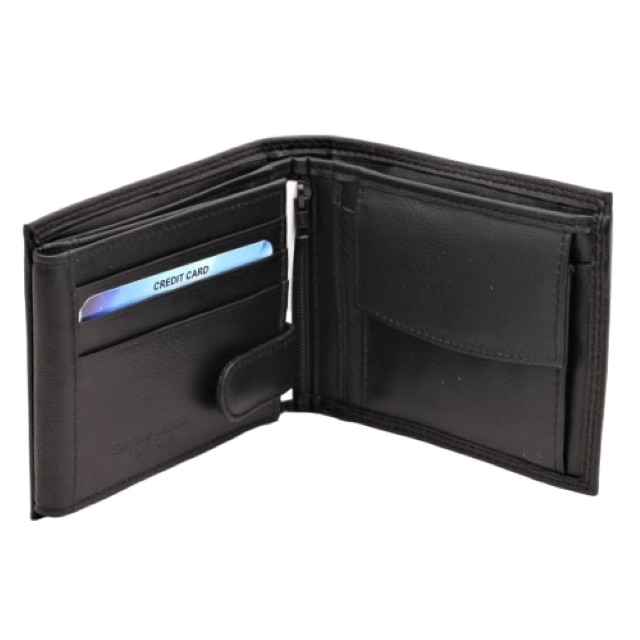 Portofel barbati caza pelletteria piele naturala 1615 negru