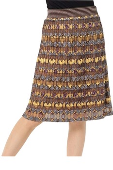 Fusta, Desigual, voal, Multicolor Fusta, Desigual, voal, Multicolor