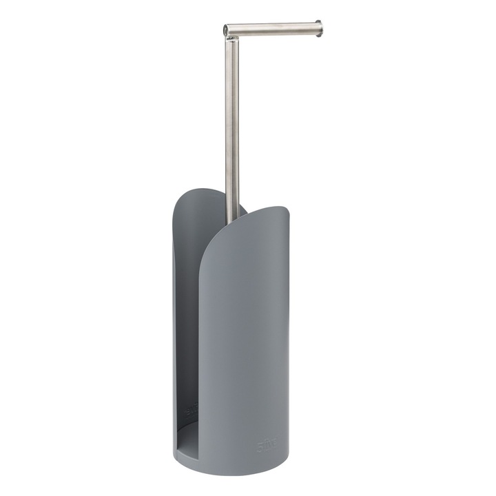 5five Simply Smart B07RWLK3JN COLORAMA WC-papír tartó, szürke