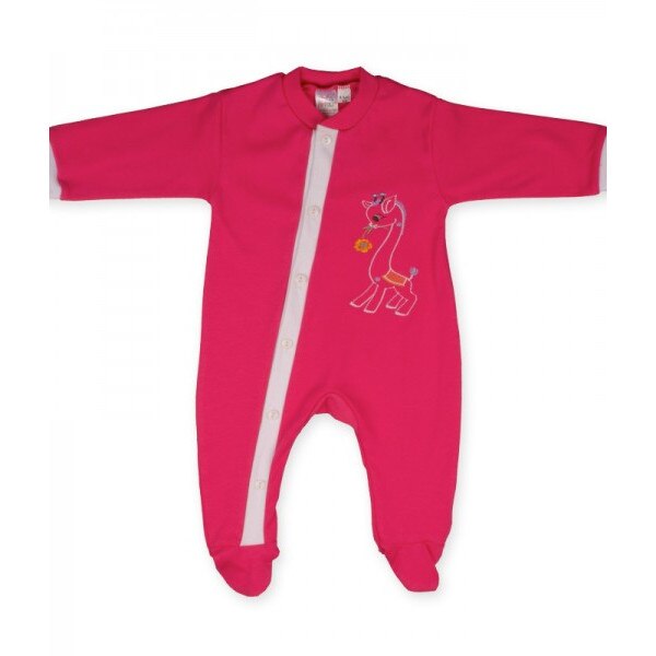 Salopeta cu maneca lunga si botosei, 6-9 luni