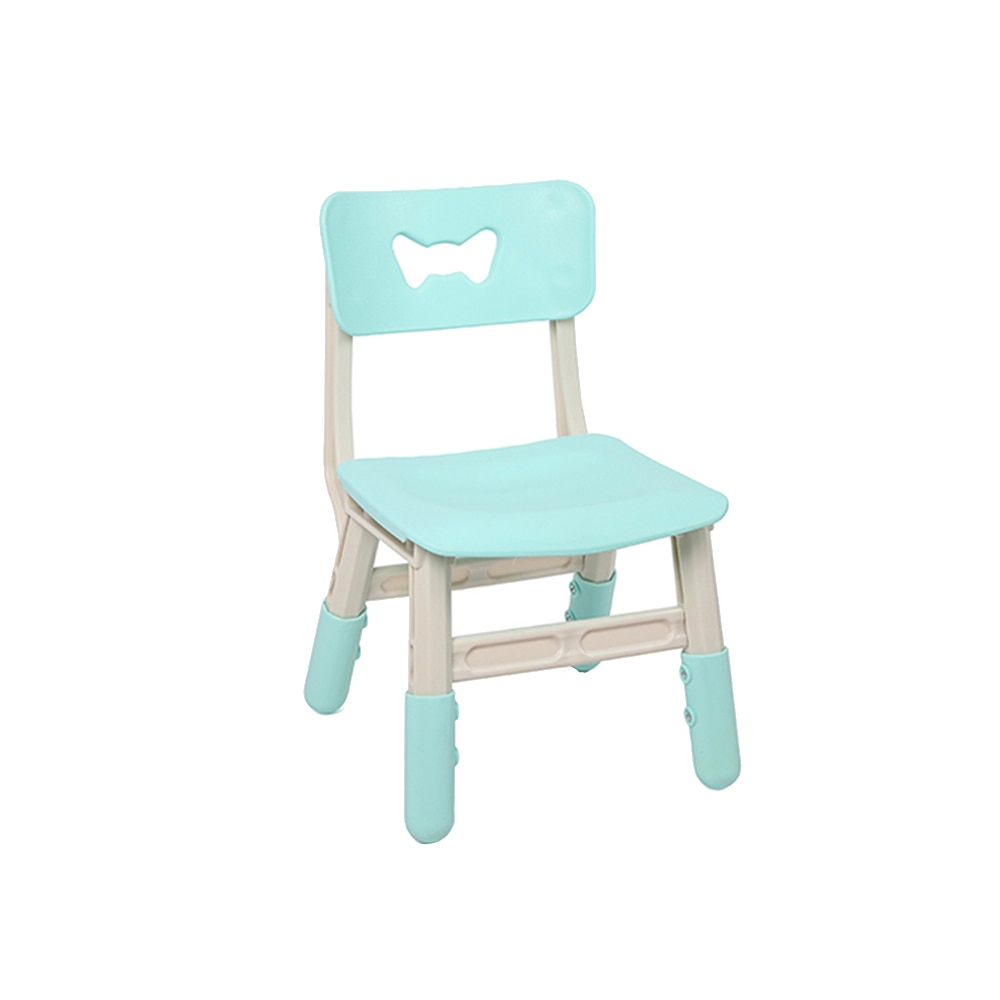 Scaunel din plastic cu inaltime reglabila Nichiduta Small Bow Blue