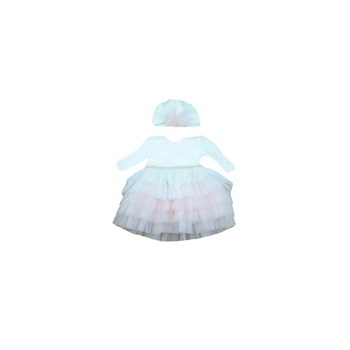Set 2 piese pentru fete Mini Junior 149006-A3, Multicolor, 1-3 luni Set 2 piese pentru fete Mini Junior 149006-A3, Multicolor, 1-3 luni