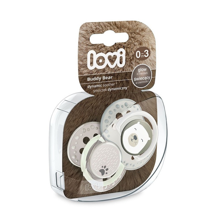Lovi Cumi Silicon Dynamic 0-3M 2 db Buddy Bear - 22/863