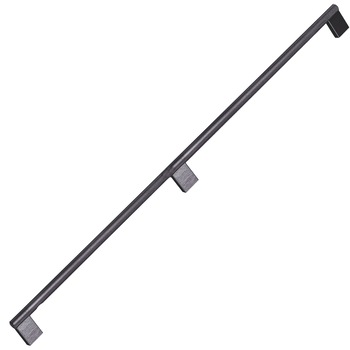 Maner pentru mobilier Graf Mini Long, finisaj negru periat, L: 1200 mm Maner pentru mobilier Graf Mini Long, finisaj negru periat, L: 1200 mm