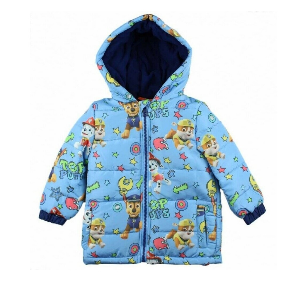 Geaca baieti Patrula Catelusilor bleu, 3 ani, 98 cm