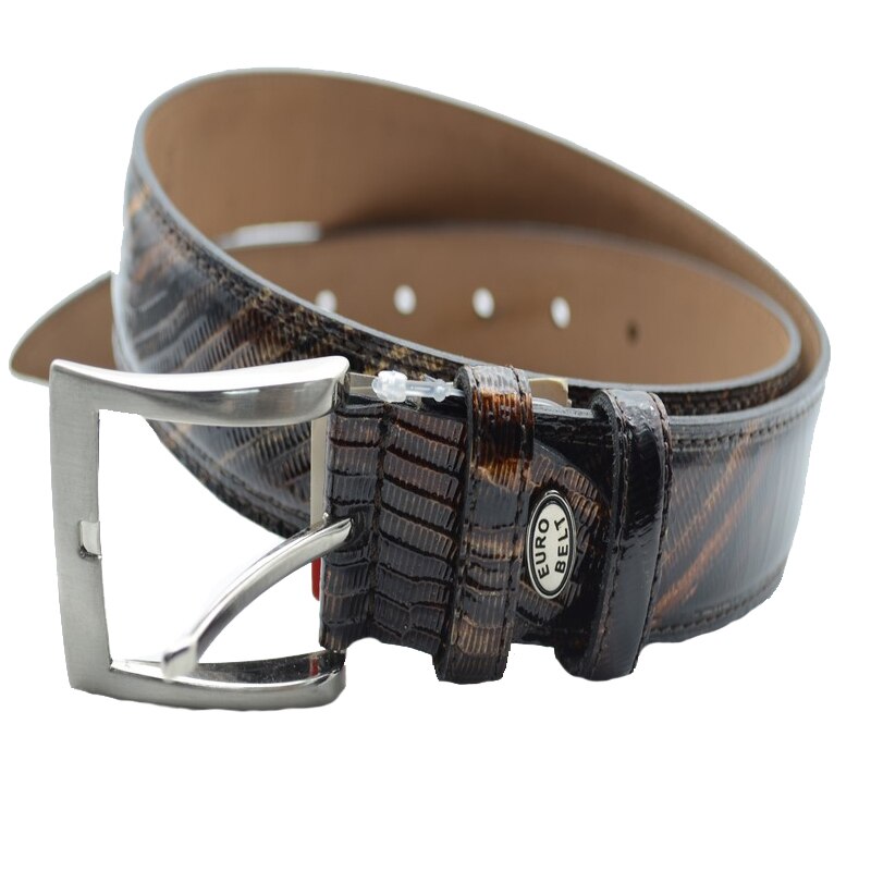 Curea din piele 105 cm pentru dama Mini Junior PPP-27, Maro