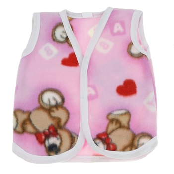 Vesta pentru fete Mini Junior VMJ-3, Roz, 86-92 cm Vesta pentru fete Mini Junior VMJ-3, Roz, 86-92 cm