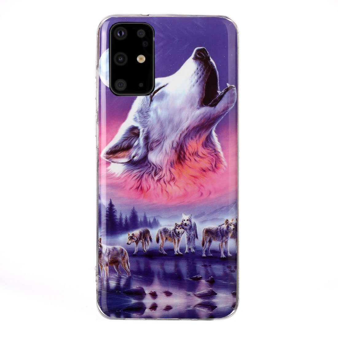 Husa silicon Samsung Galaxy A71 model Wolf Pack, Silicon, TPU Viceversa Multicolor