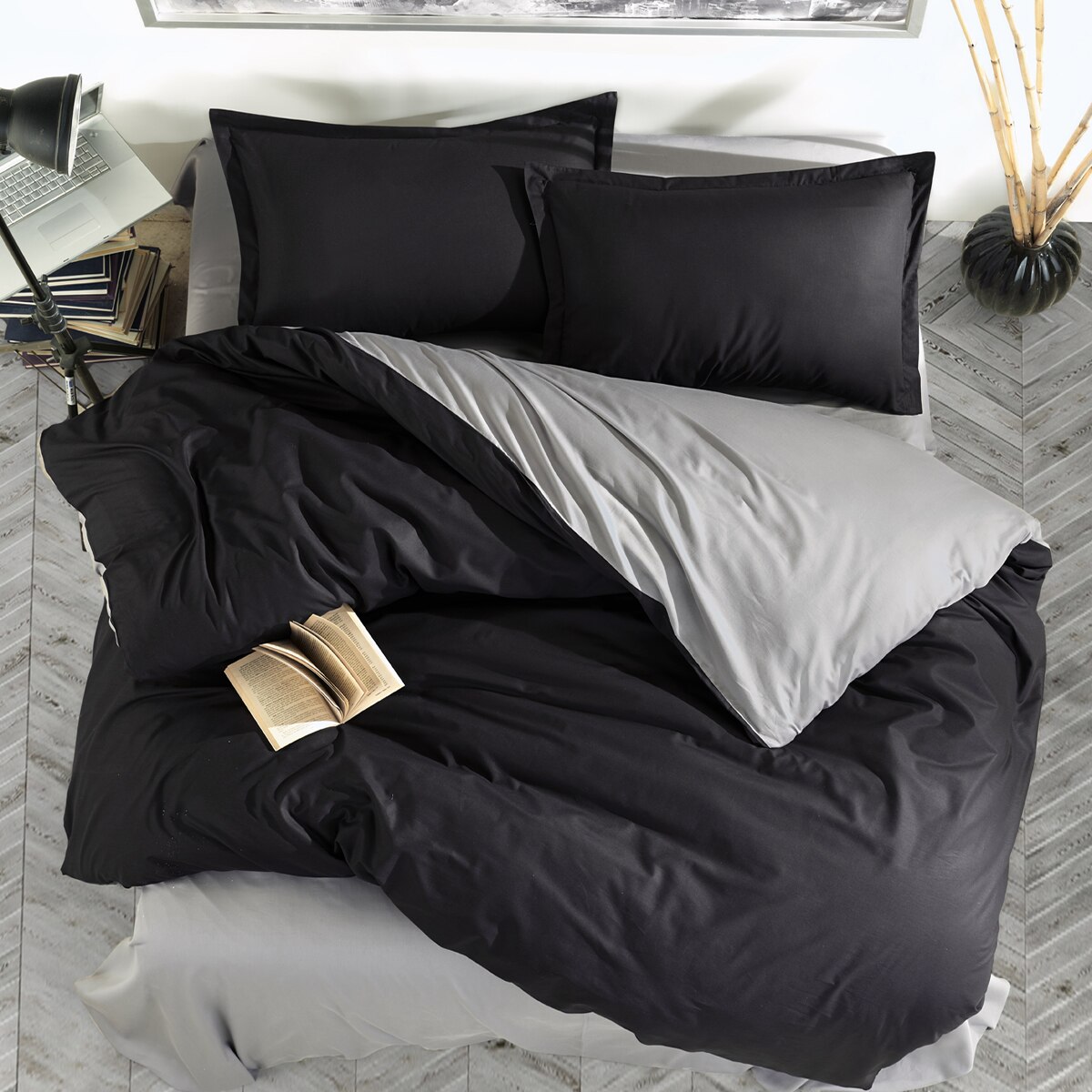 Set Lenjerie de pat 2 persoane ,bumbac ranforce