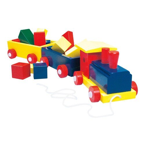 Trenuletul Bino Colorat cu Forme