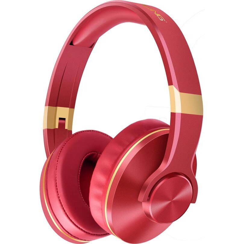 Casti audio On-Ear 2in1 OVLENG BT808, Bluetooth 4.2, 500 mAh, 20h, Rosu