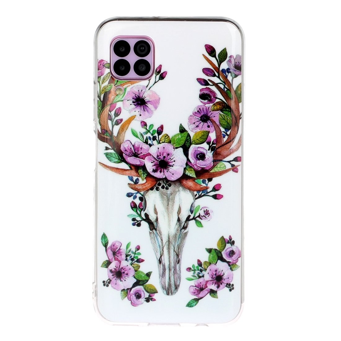 Husa silicon Huawei P40 Lite Fosforescenta model Life, Silicon, TPU Viceversa Multicolor