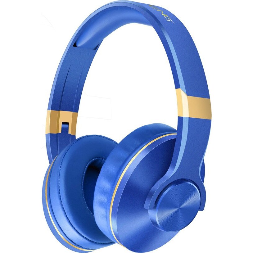 Casti audio On-Ear 2in1 OVLENG BT808, Bluetooth 4.2, 500 mAh, 20h, Albastru