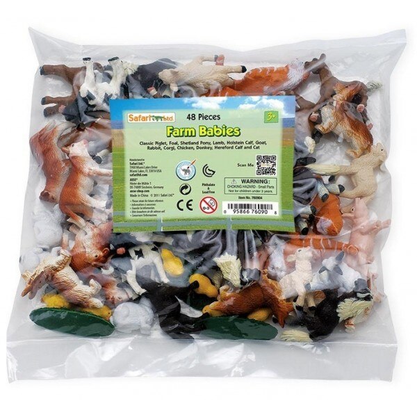 Set 48 figurine Pui Animale De La Ferma Safari Ltd