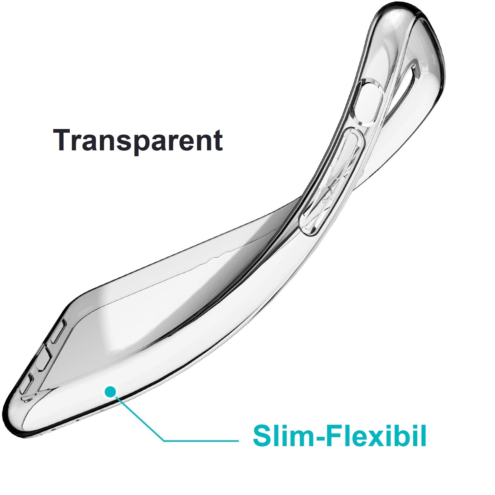 Husa Silicon Premium compatibila cu iPhone 13 Pro Transparenta Ultra Slim