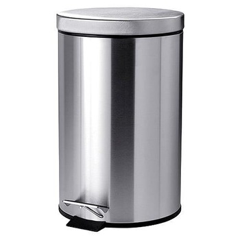 Cos de gunoi cu pedala, 5 L, inox, EASYHOME Cos de gunoi cu pedala, 5 L, inox, EASYHOME