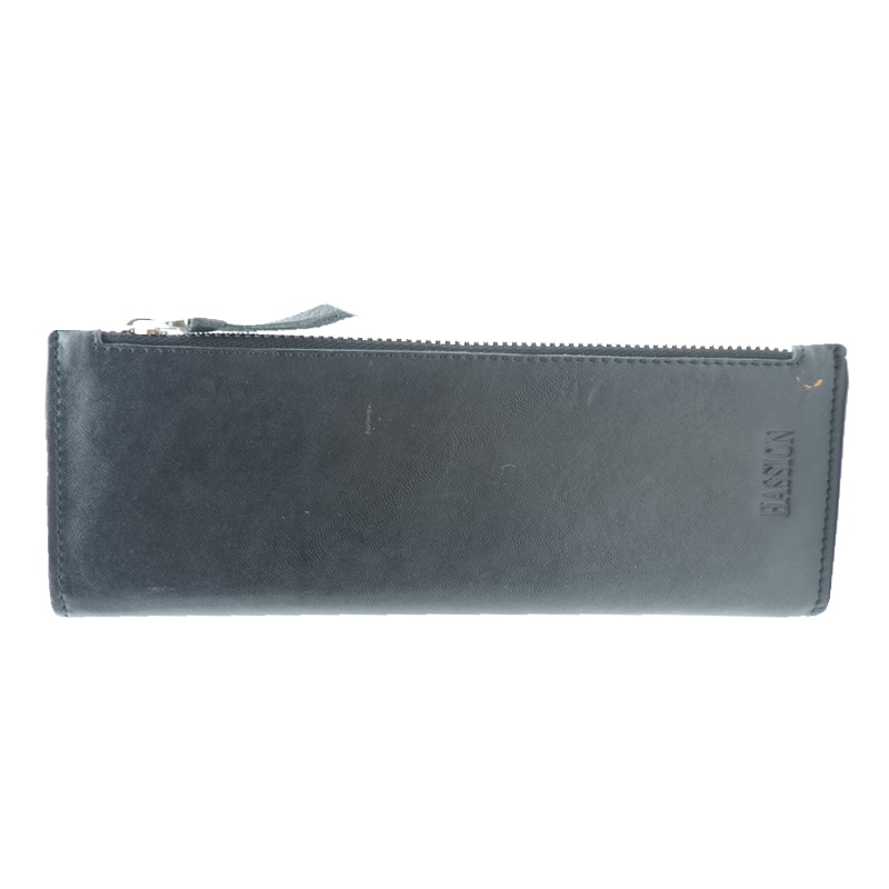 Portofel din piele pentru dama Hassion PPP-9, Negru