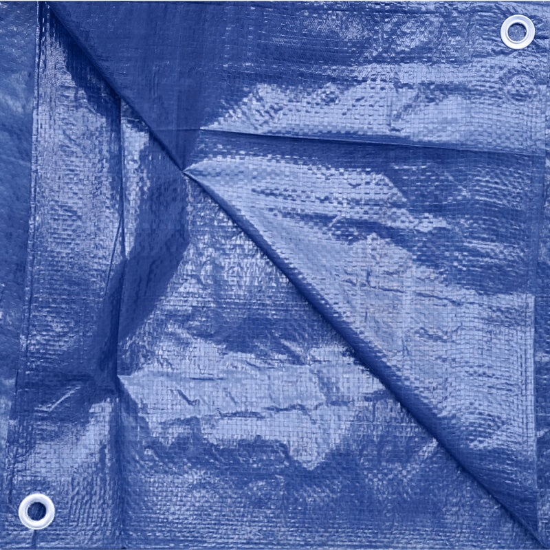 Prelata cu ochiuri de prindere 80g/m2 albastra 2x3m Breckner Germany