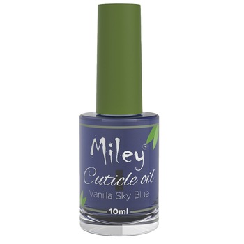 Ulei cuticule Miley, aroma, 10 ml, Albastru inchis
