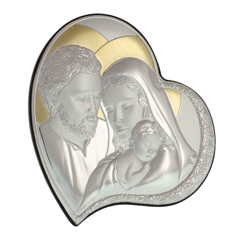 Iconita Inima Sfanta Familie 11 x 12 cm