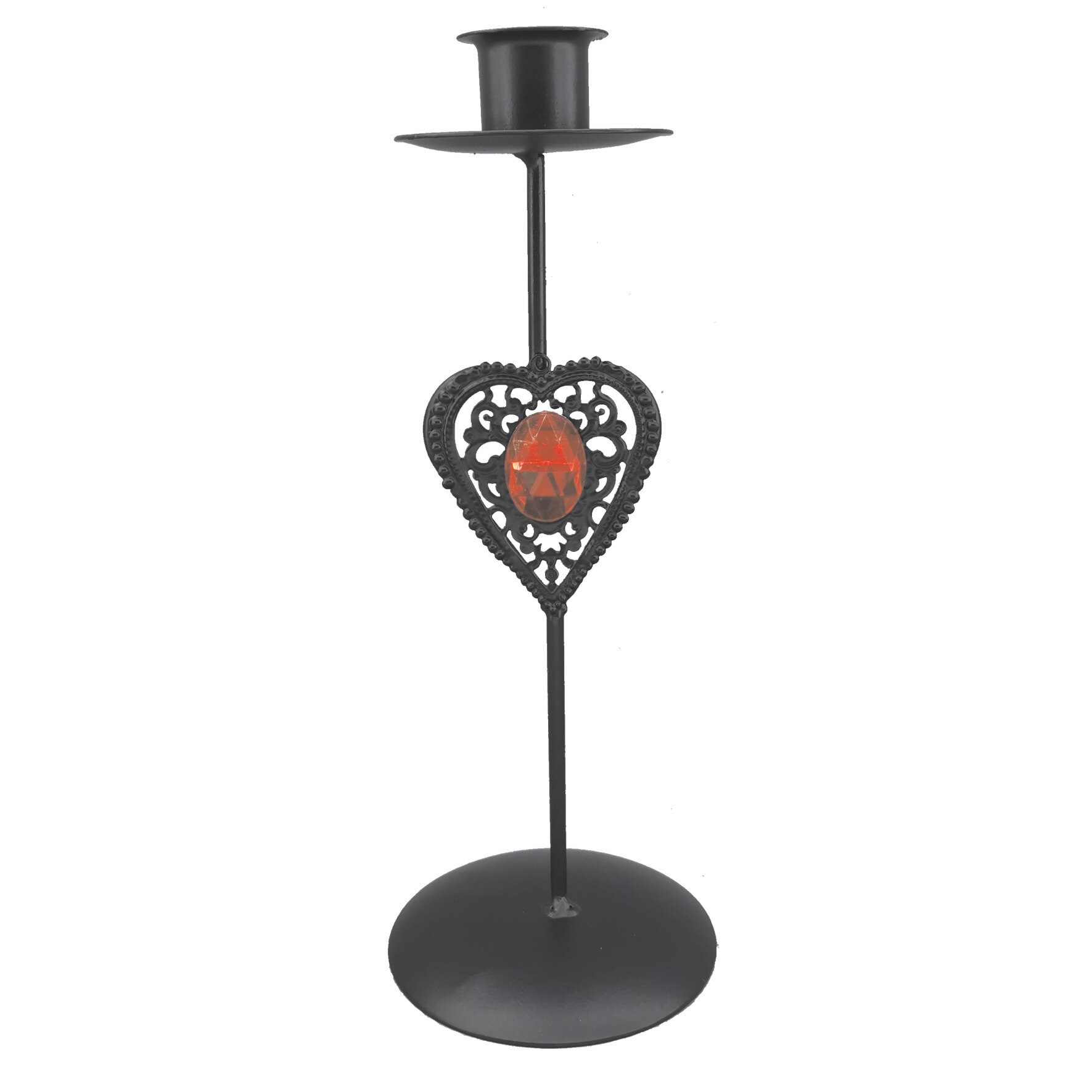 Suport lumanare negru, ClauM, 12-5/1