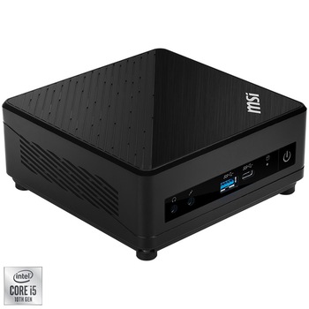 Mini PC MSI Cubi 5 10M-063EU cu procesor Intel® Core™ i5-10210U pana la 4.20 GHz, 8GB DDR4, 512GB SSD M.2 PCIe, Intel® UHD Graphics, Microsoft Windows 10 Home, Black Mini PC MSI Cubi 5 10M-063EU cu procesor Intel® Core™ i5-10210U pana la 4.20 GHz, 8GB DDR4, 512GB SSD M.2 PCIe, Intel® UHD Graphics, Microsoft Windows 10 Home, Black