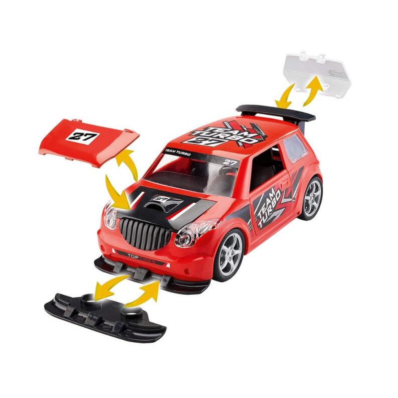 Automacheta Revell Junior Kit Masinuta de raliu rosie