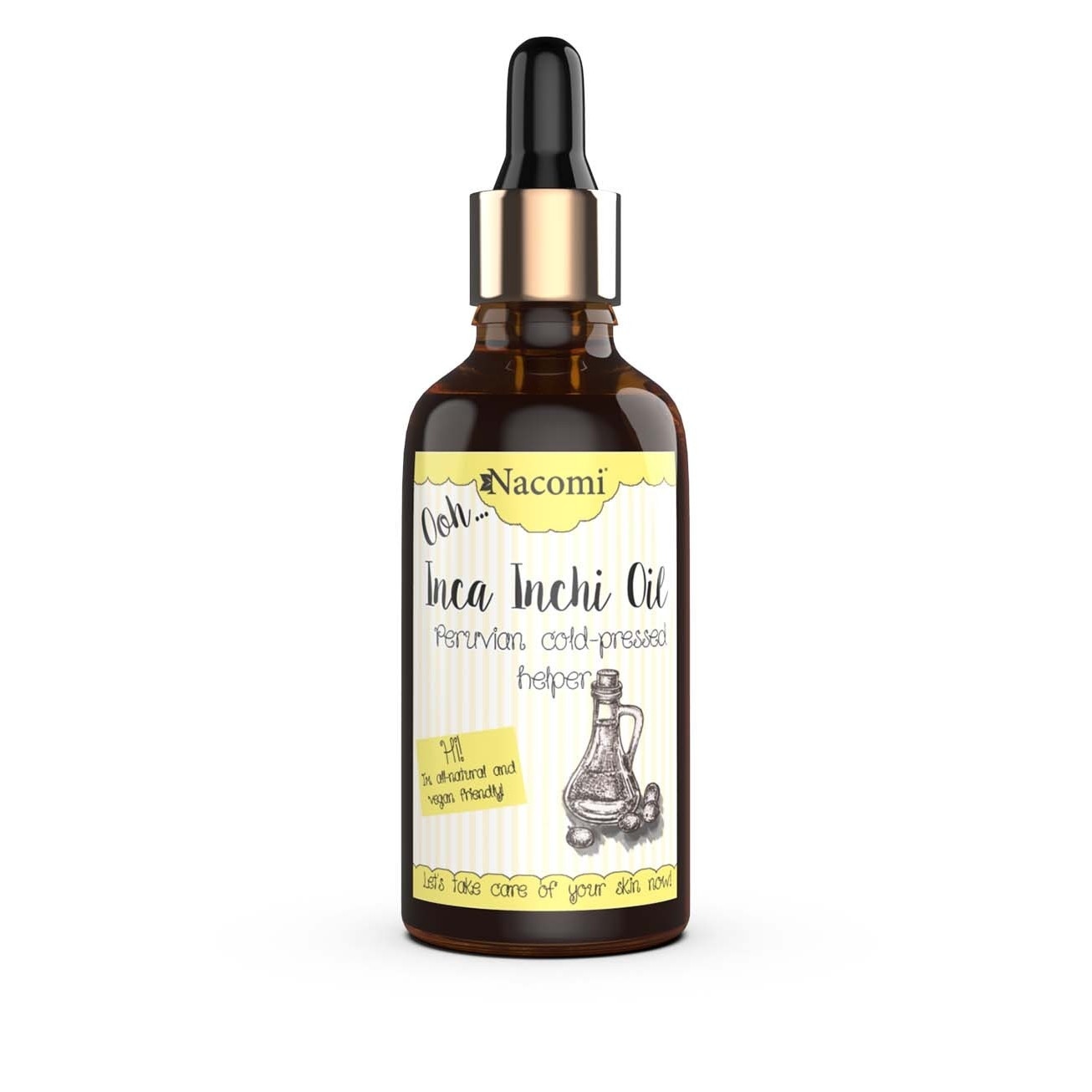Ulei Inca Inchi cu pipeta, Nacomi, 50 ml