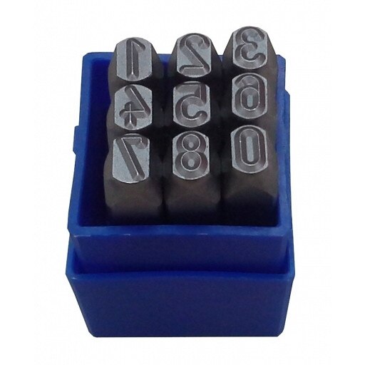 Set poansoane cu numere 10mm, Bass Polska