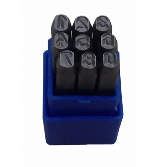 Set 9 poansoane cu numere 5mm, Bass Polska