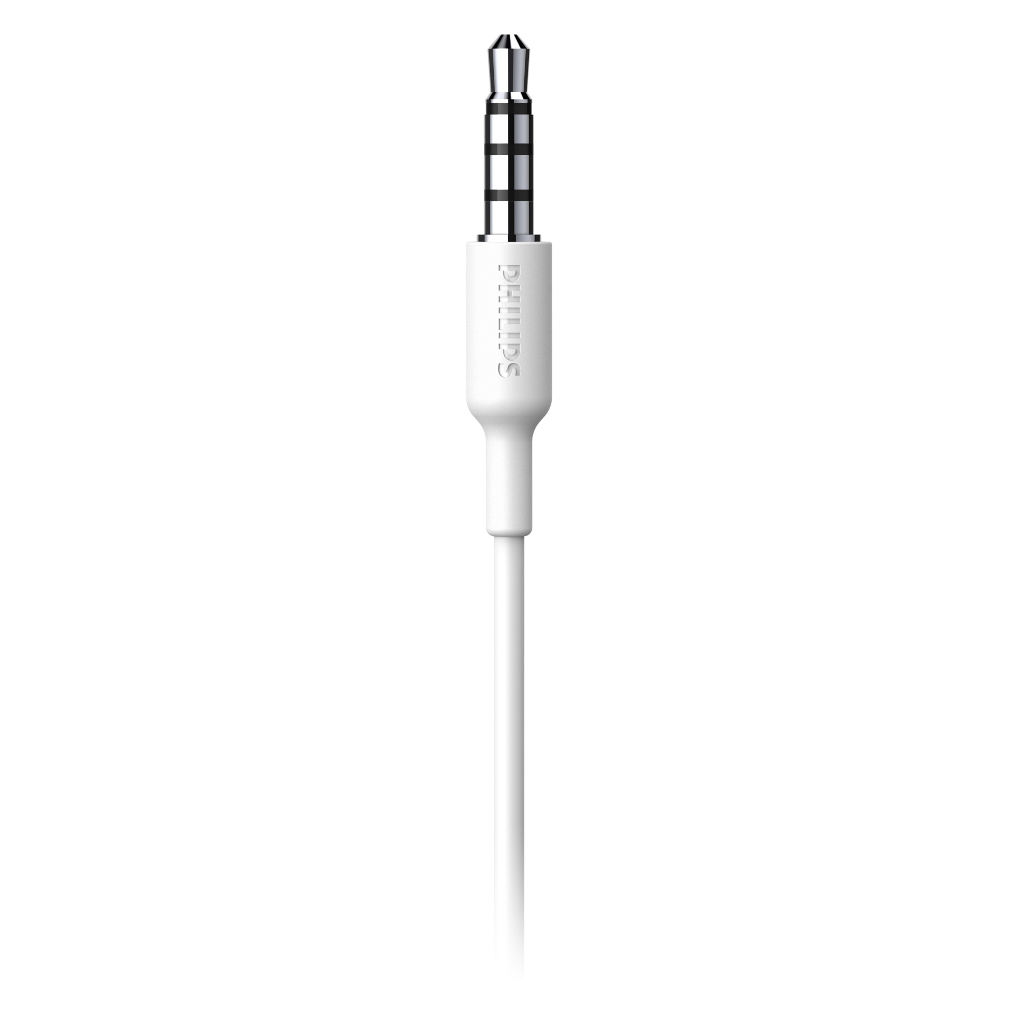 Casti Audio In-Ear Sport Philips, TAA1105WT/00, cu fir, Microfon, Alb