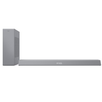 Soundbar Philips TAB8505/10, 2.1, 240W, Subwoofer Wireless, Dolby Atmos, Argintiu Soundbar Philips TAB8505/10, 2.1, 240W, Subwoofer Wireless, Dolby Atmos, Argintiu
