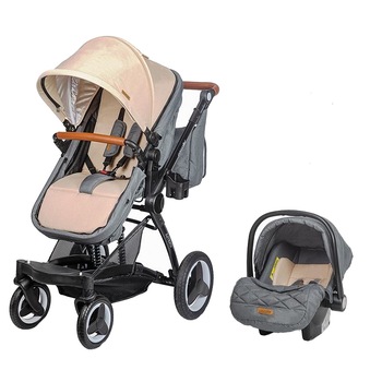 Carucior transformabil 3 in 1 Coccolle Ambra Safari Beige 2021 Carucior transformabil 3 in 1 Coccolle Ambra Safari Beige 2021