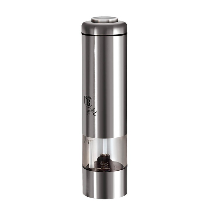 Rasnita electrica pentru sare si piper Carbon Metallic Line Berlinger Haus BH 1979