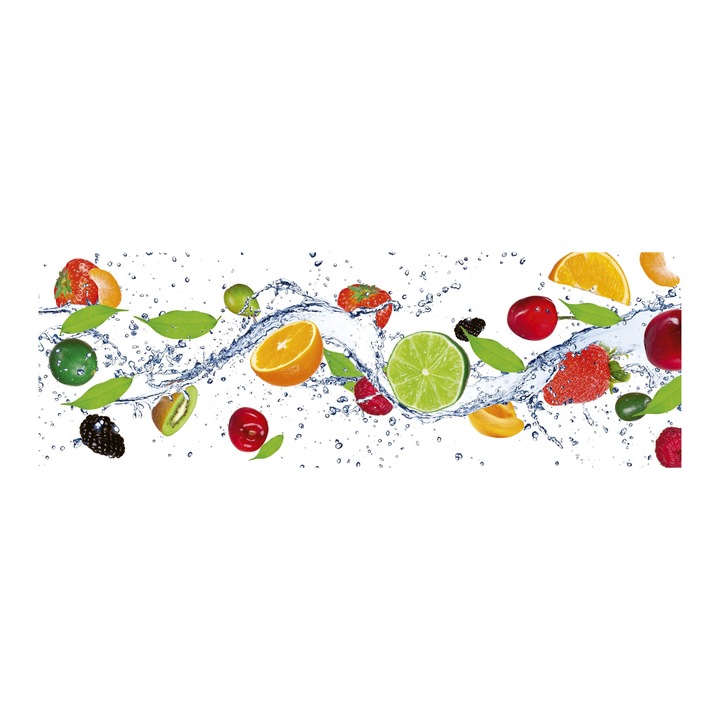 Тапет за кухня Dimex, Винил, Самозалепващ се, Десен плодове, 180 х 60 см
