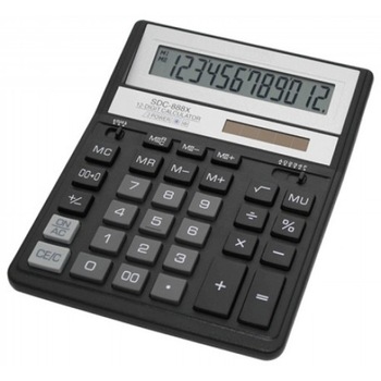 Calculator de birou Citizen SDC-888XBK, 12digit Calculator de birou Citizen SDC-888XBK, 12digit