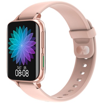 Ceas smartwatch TechONE™ DT93, 1.8 inch IPS HD curbat, multi sport, apel bluetooth 5.0, agenda, ritm cardiac inteligent, EKG, nivel oxigen, rezistent la apa IP67, difuzor, notificari, vibratii, folie protectie ecran inclusa, auriu Ceas smartwatch TechONE™ DT93, 1.8 inch IPS HD curbat, multi sport, apel bluetooth 5.0, agenda, ritm cardiac inteligent, EKG, nivel oxigen, rezistent la apa IP67, difuzor, notificari, vibratii, folie protectie ecran inclusa, auriu
