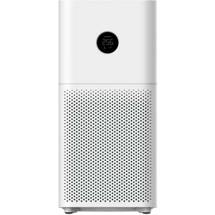 Пречиствател за въздух Xiaomi Mi 3C, CADR 320 м3/ч, Филтър HEPA, Нощен режим, LED дисплей, Mi Home, BHR4518GL, Бял