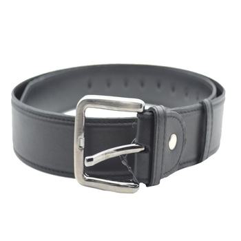 Curea din piele 120 cm pentru barbati Mini Junior PPP-16, Negru Curea din piele 120 cm pentru barbati Mini Junior PPP-16, Negru