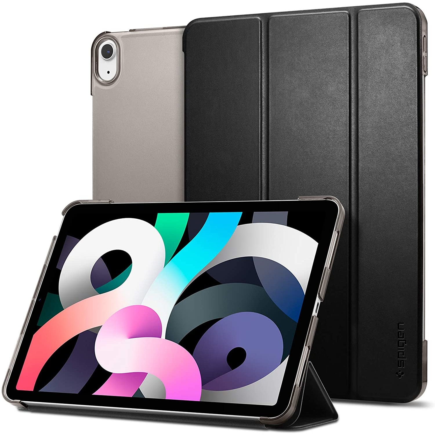 Husa Spigen Smart Fold compatibila cu iPad Air 4 2020 / 5 2022 Black