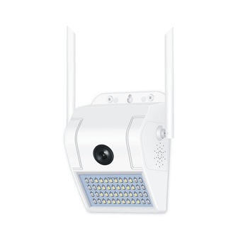 Camera Supraveghere Bigshot WallCamera D2-R de Exterior cu Lampa Led, HD, 2 MP, Waterproof, Slot TF Card, 2 Antene, Suport Montare, Alb Camera Supraveghere Bigshot WallCamera D2-R de Exterior cu Lampa Led, HD, 2 MP, Waterproof, Slot TF Card, 2 Antene, Suport Montare, Alb