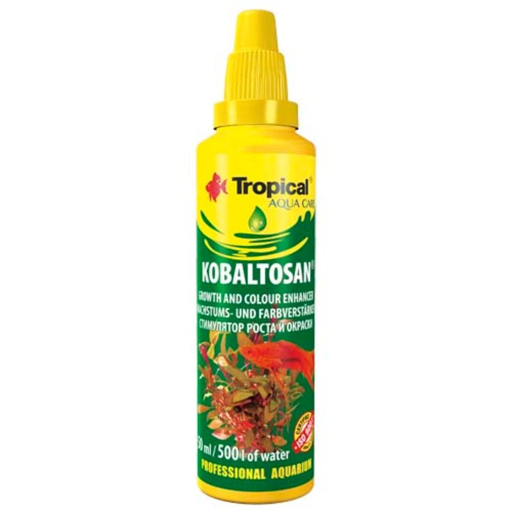 Fertilizator plante acvariu Tropical Cobalt, Tropilcal, 100 ml